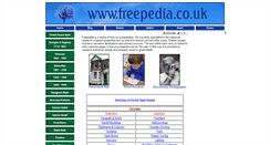 Desktop Screenshot of freepedia.co.uk