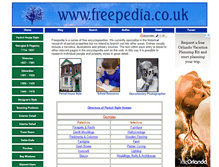 Tablet Screenshot of freepedia.co.uk